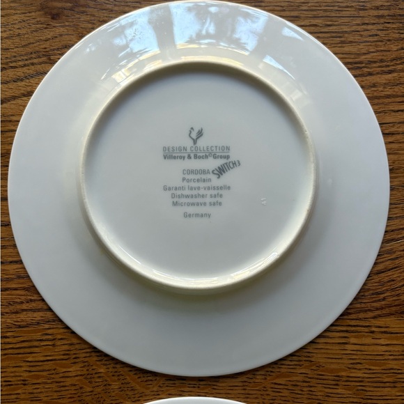 Villeroy & Boch Cordoba- Design Collection - Switch 3- Set of 4 salad plates - Picture 11 of 15